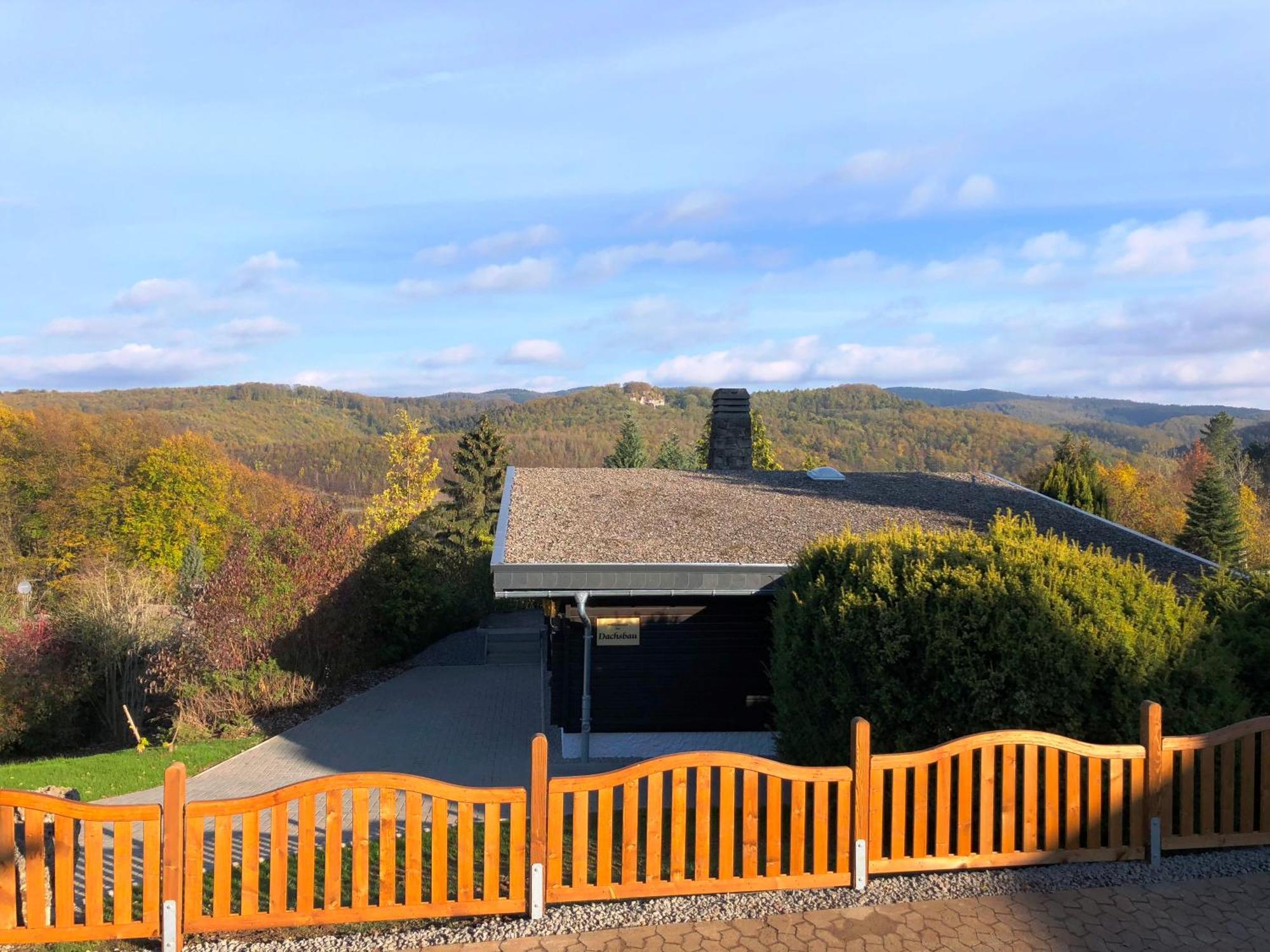Dachsbau Villa Barbis Exteriör bild