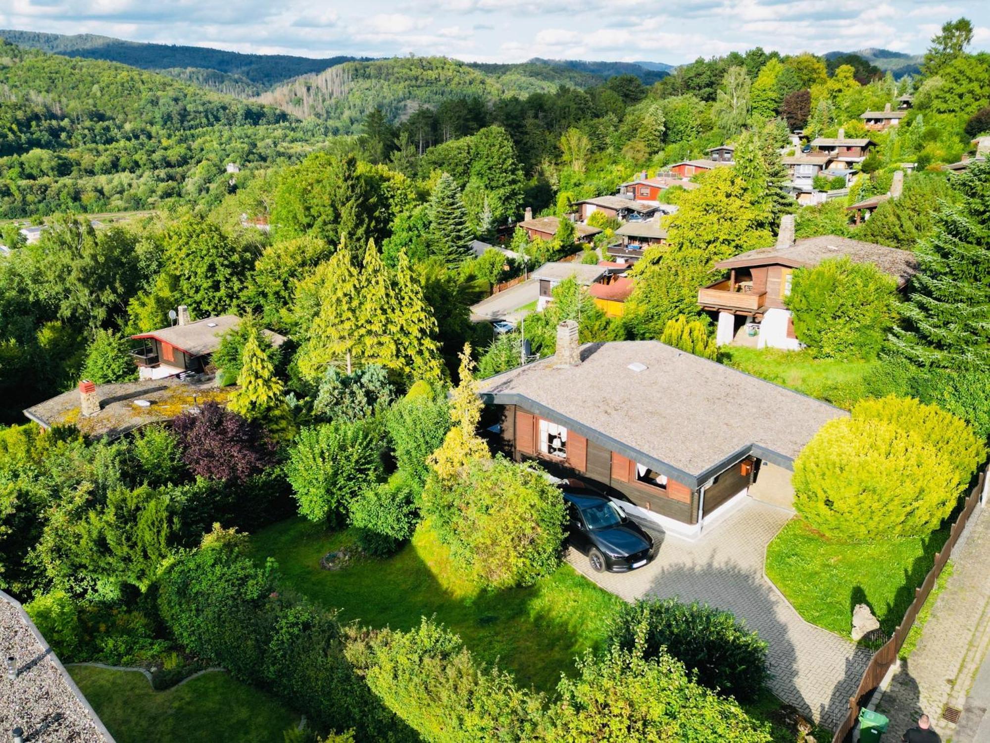 Dachsbau Villa Barbis Exteriör bild